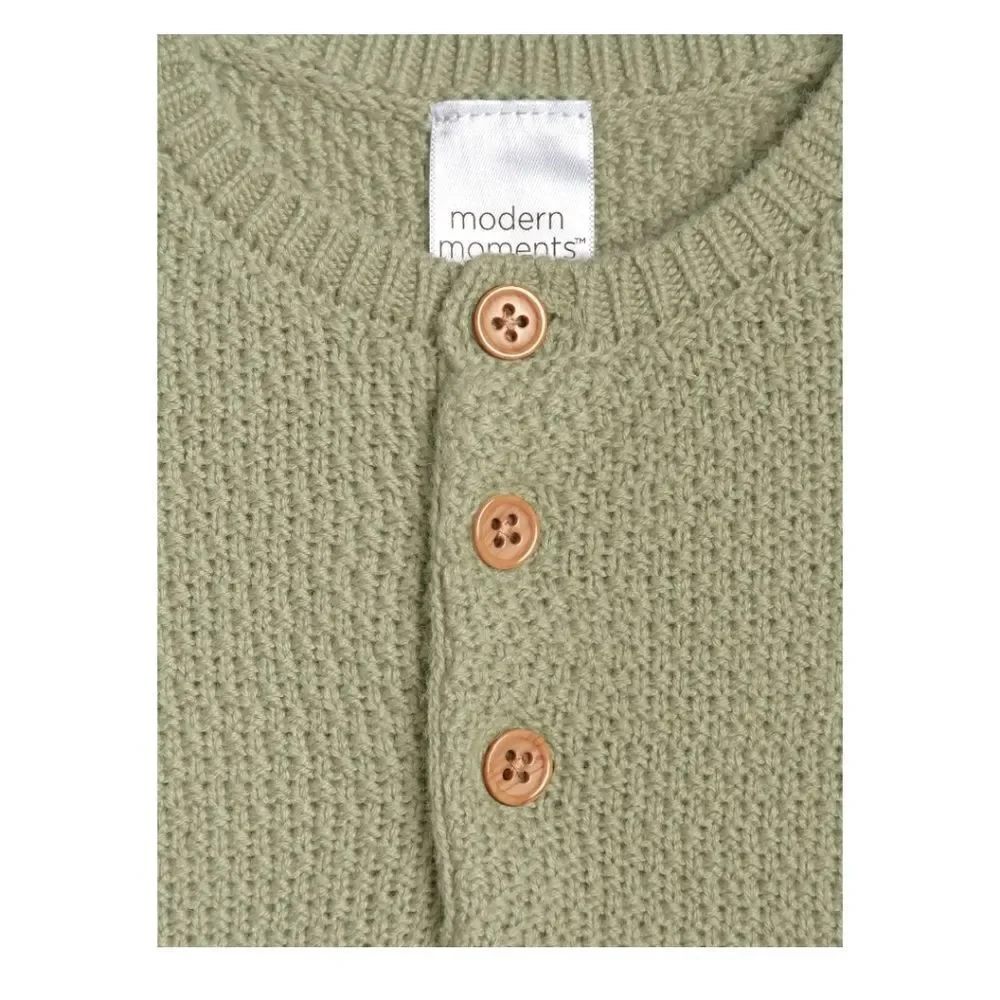 Nwt Modern Moments by Gerber Baby Boy, Baby Girl, & Unisex Sweater Knit Coverall